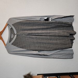 LULAROE 3XL Men’s Mark Long Sleeve Heathered Button Up T Shirt